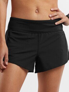 Title Nine Women's XL (14) Wahine Swim Shorts Board Shorts Black